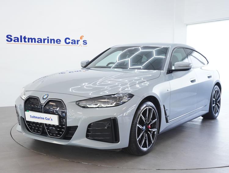 Used 2023 BMW i4 40 83.9kWh M Sport Gran Coupe 5dr Electric Auto eDrive (340 ps) Brooklyn Grey at #sitename#