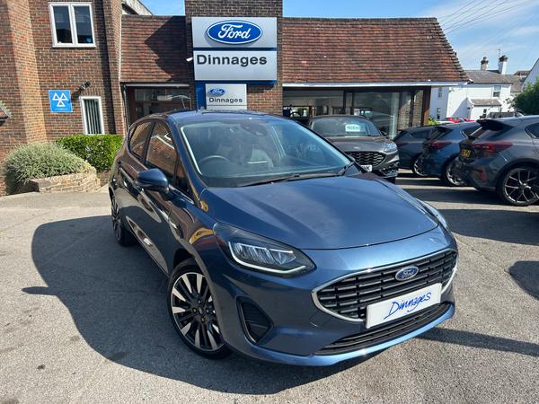 Used 2023 Ford Fiesta 1.0T EcoBoost Titanium X Hatchback 5dr Petrol Manual Euro 6 (s/s) (100 ps) at Dinnages