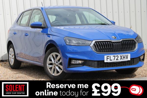 2022 SKODA FABIA 1.0 MPI SE COMFORT APPLE CARPLAY PRICE 10,490 MONTHLY 115.61 FUEL TYPE... photo
