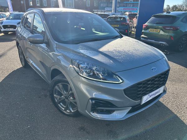 Used 2024 Ford Kuga 2.5 Duratec 14.4kWh ST-Line Edition SUV 5dr Petrol Plug-in Hybrid CVT Euro 6 (s/s) (225 ps) Solar Silver at Dinnages