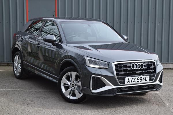 Used 2022 Audi Q2 35 TFSI S Line 5dr S Tronic Grey at SERE Motors