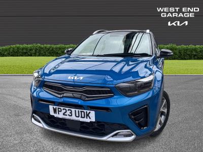 Used 2023 Kia Stonic 1.0 T-GDi ISG 48V GT-LINE S Azure Blue Wth Black Roof at Kia Motors UK