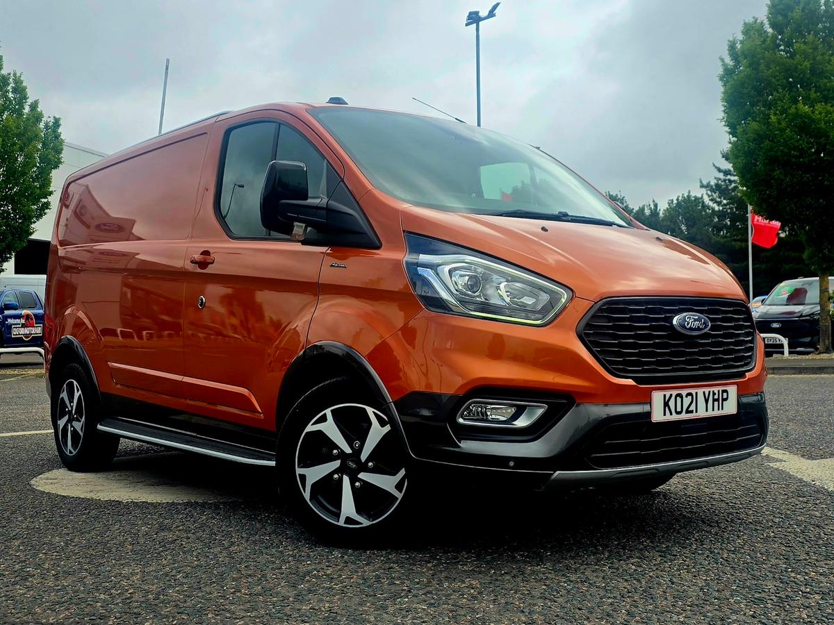 Used 2021 Ford Transit Custom Orange £18,990 Kidlington Transit