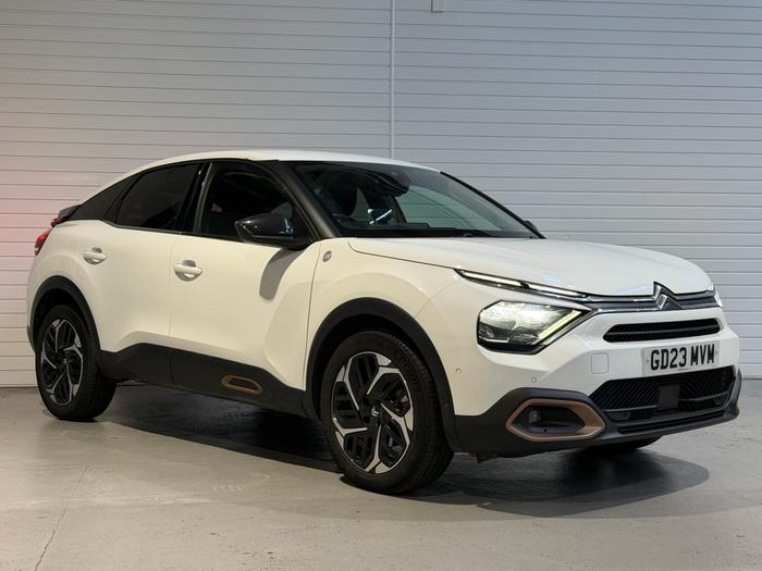 Used 2023 Citroen C4 1.2 PureTech C-Series Edition Hatchback 5dr Petrol Manual Euro 6 (s/s) (130 ps) White at Gravells