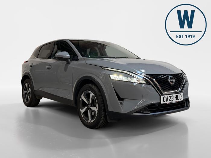 Used 2023 Nissan Qashqai 1.3 DIG-T MHEV N-Connecta SUV 5dr Petrol Hybrid Manual Euro 6 (s/s) (140 ps) Grey at Windsors of Wallasey