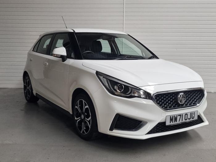 Used 2022 MG MG3 1.5 VTi-TECH Exclusive Nav Hatchback 5dr Petrol Manual Euro 6 (s/s) (106 ps) White at Windsors of Wallasey
