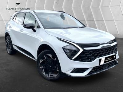 Used 2024 Kia Sportage 1.6 T-GDi 48V GT-LINE Fusion White at Kia Motors UK