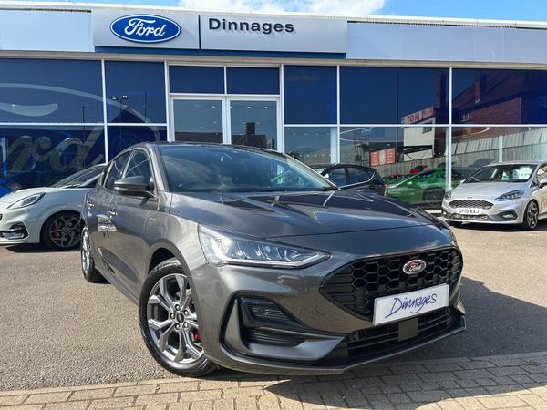 Used 2023 Ford Focus 1.0T EcoBoost ST-Line Hatchback 5dr Petrol Manual Euro 6 (s/s) (125 ps) at Dinnages