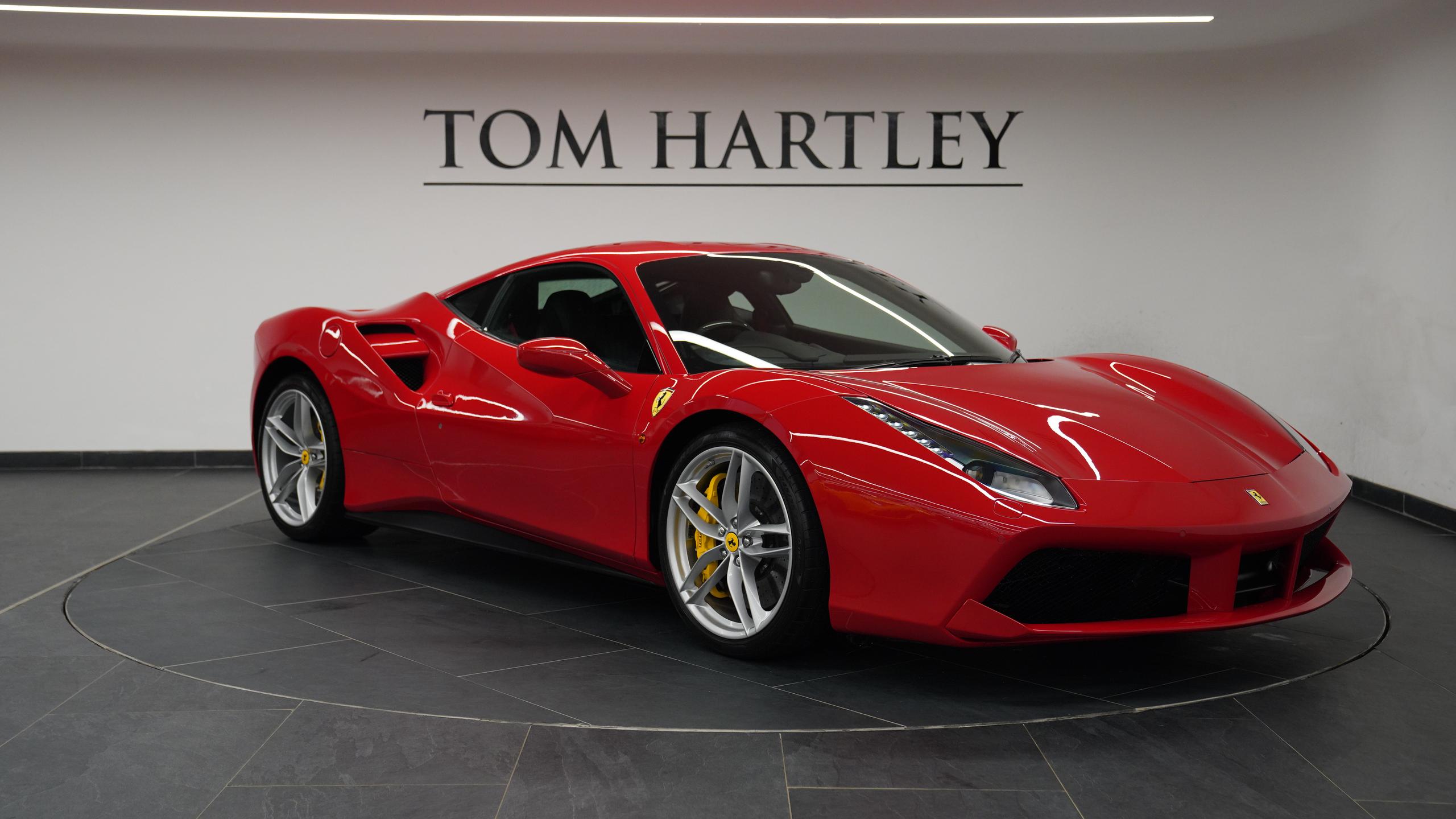Used 2017 Ferrari 488 GTB £POA 9,500 miles Rosso Corsa | Tom Hartley