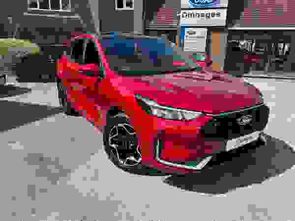 Used 2024 Ford Kuga 2.5 Duratec 14.4kWh ST-Line X SUV 5dr Petrol Plug-in Hybrid CVT Euro 6 (s/s) (243 ps) Lucid Red at Dinnages