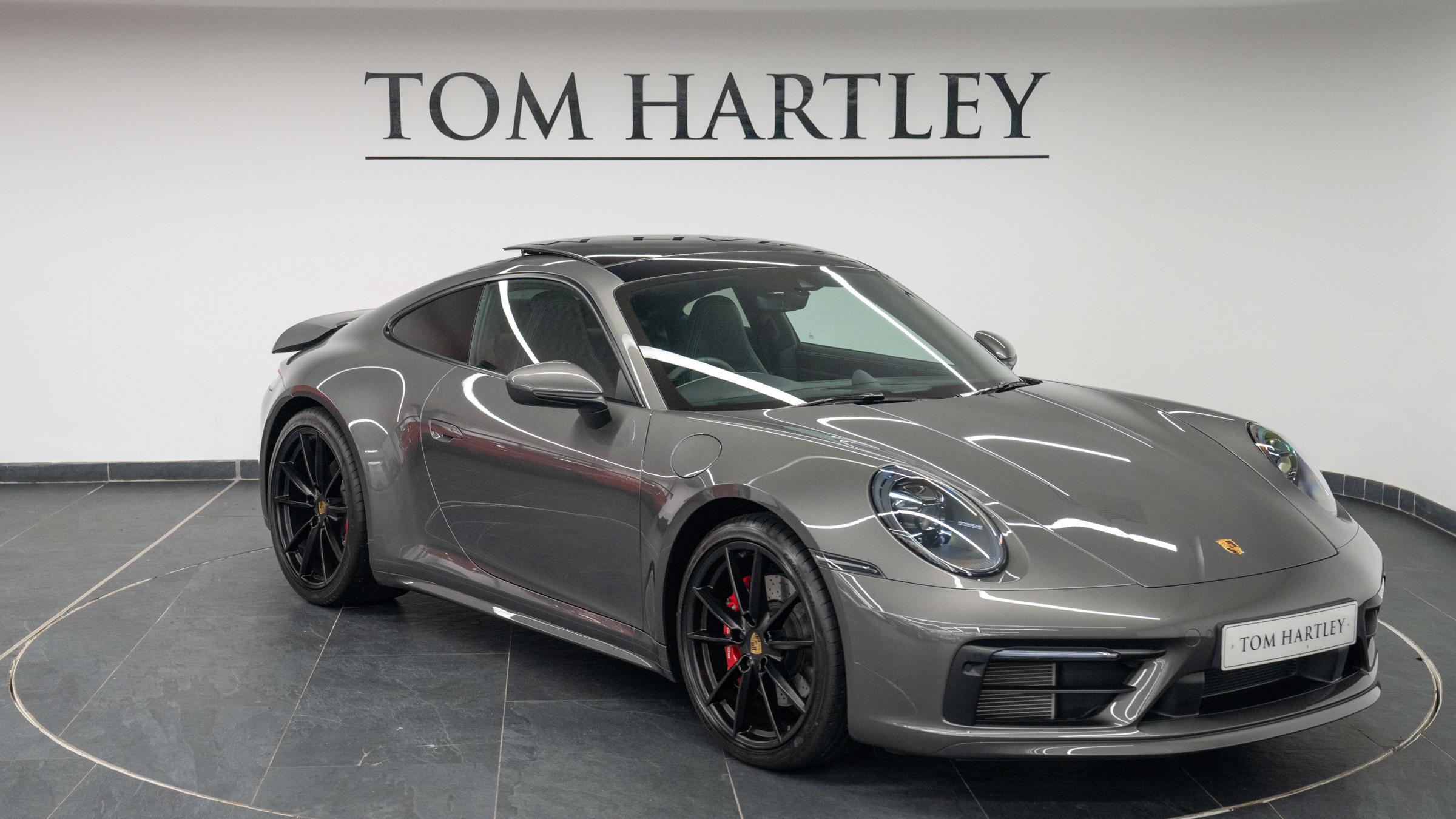 Used 2021 Porsche 911 CARRERA 4S £POA 2,000 miles Agate grey | Tom Hartley