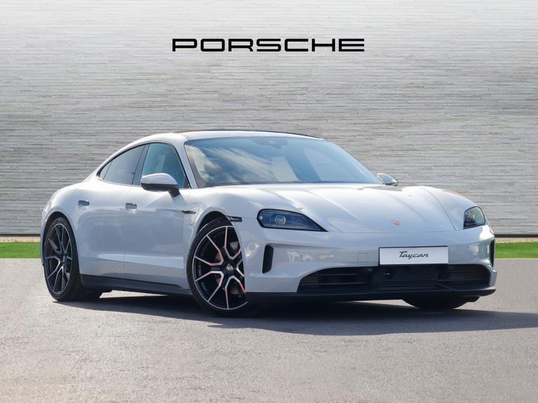 Used 2025 PORSCHE Taycan Performance Plus 105kWh 4S Saloon 4dr Electric Auto 4WD (11kW Charger) (598 ps) Grey at JCT600