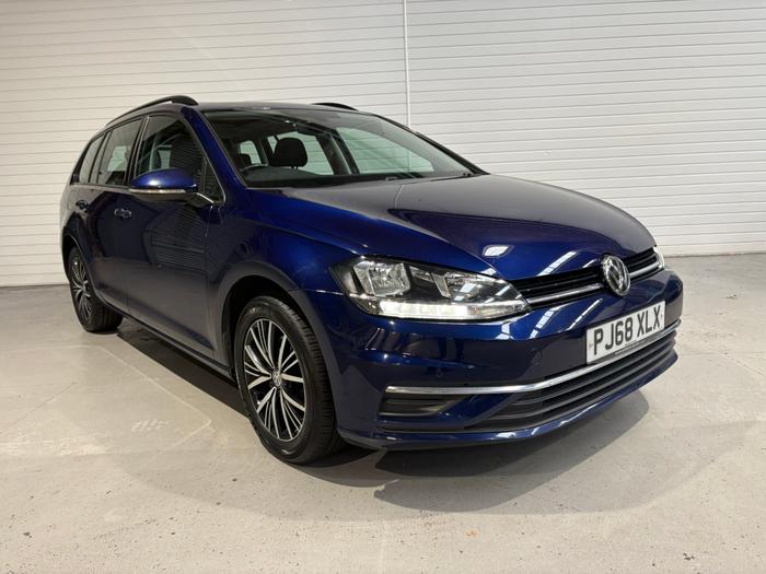 Used 2018 Volkswagen Golf 1.6 TDI SE Nav Estate 5dr Diesel DSG Euro 6 (s/s) (115 ps) Blue at Windsors of Wallasey