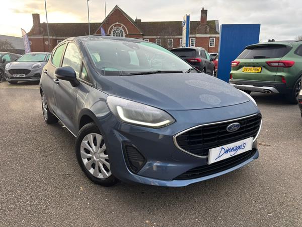 Used 2022 Ford Fiesta 1.0T EcoBoost Trend Hatchback 5dr Petrol Manual Euro 6 (s/s) (100 ps) Chrome Blue at Dinnages