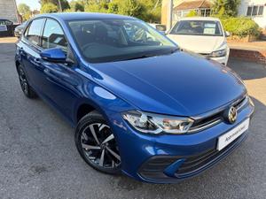 Used 2024 Volkswagen Polo 1.0 TSI Match Hatchback 5dr Petrol DSG Euro 6 (s/s) (95 ps) Reef Blue at MJ Warner