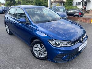 Used 2022 Volkswagen Polo 1.0 TSI Life Hatchback 5dr Petrol DSG Euro 6 (s/s) (95 ps) Reef Blue at MJ Warner