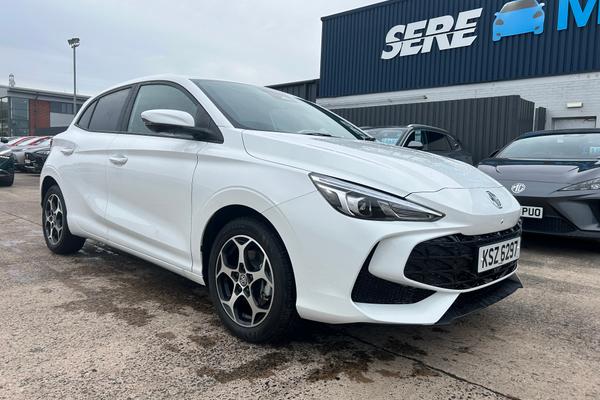 Used 2026 MG MG3 1.5 Hybrid Trophy 5dr Auto White at SERE Motors