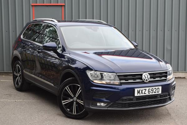 Used 2018 Volkswagen TIGUAN 2.0 TDi 150 SE 5dr DSG Blue at SERE Motors