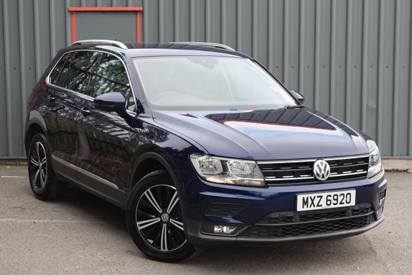 Used 2018 Volkswagen TIGUAN 2.0 TDi 150 SE 5dr DSG Blue at SERE Motors