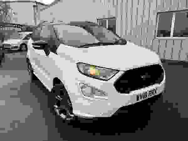 Used 2018 Ford ECOSPORT 1.0 EcoBoost 125 ST-Line 5dr Auto White at Chippenham Motor Company