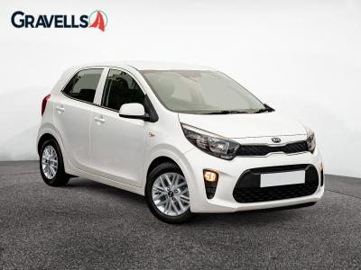 Used 2023 Kia PICANTO 1.0 DPi 2 Hatchback 5dr Petrol Manual Euro 6 (s/s) (66 bhp) White at Gravells