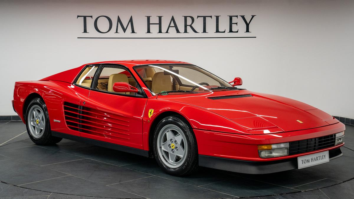 Used 1991 Ferrari Testarossa 1,500 Miles Rosso Corsa at Tom Hartley