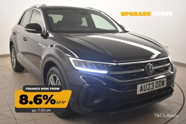 Used 2023 Volkswagen T-ROC 1.5 TSI R-Line 5dr DSG Black at SERE Motors