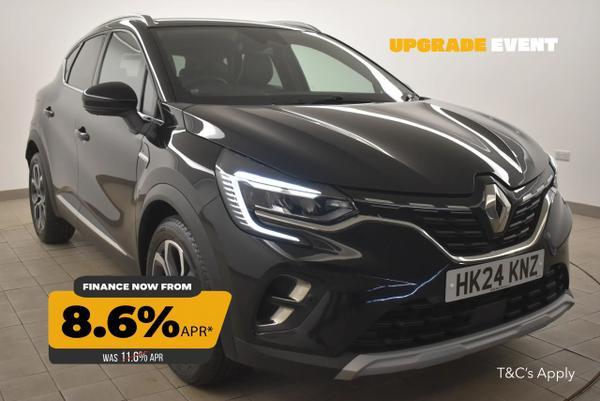 Used 2024 Renault CAPTUR 1.0 TCE 90 Techno 5dr Black at SERE Motors