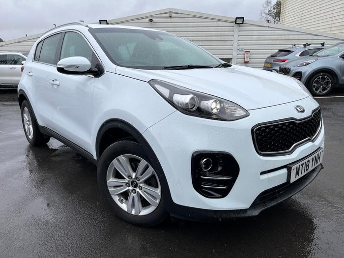 Kia Sportage 1.6 GDi 2 in Arctic White £12,494