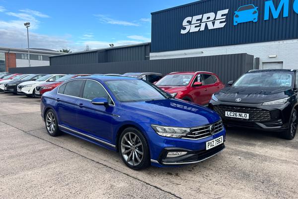 Used 2021 Volkswagen PASSAT 2.0 TDI EVO SCR R-Line 4dr DSG Blue at SERE Motors