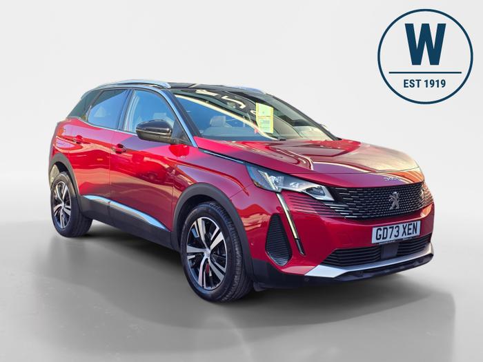 Used 2024 Peugeot 3008 1.2 GT SUV 5dr Petrol Hybrid e-DSC6 Euro 6 (s/s) (136 ps) Red at Windsors of Wallasey