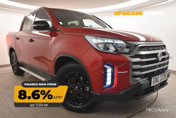 Used 2025 KGM MUSSO   2.2 Double Cab Pick Up Saracen Auto Metallic - Indian red at SERE Motors