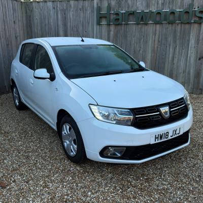 Used 2018 Dacia Sandero 0.9 TCe Laureate Hatchback 5dr Petrol Manual Euro 6 (s/s) (90 ps) at Harwoods Garage