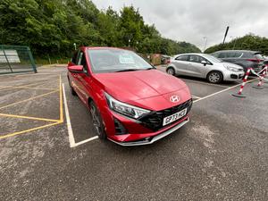 Hyundai I20 T-GDI ULTIMATE in cherry red £21,995