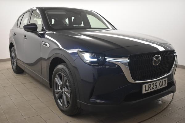 Used 2025 MAZDA CX-60 2.5 PHEV Exclusive-Line 5dr Auto Blue at SERE Motors