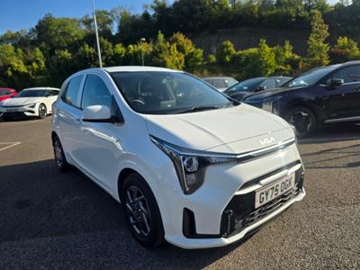 Used 2025 Kia Picanto 1.0 GDi AMT PURE Clear White at Kia Motors UK