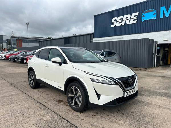 Used 2024 Nissan QASHQAI 1.5 E-Power N-Connecta 5dr Auto White at SERE Motors