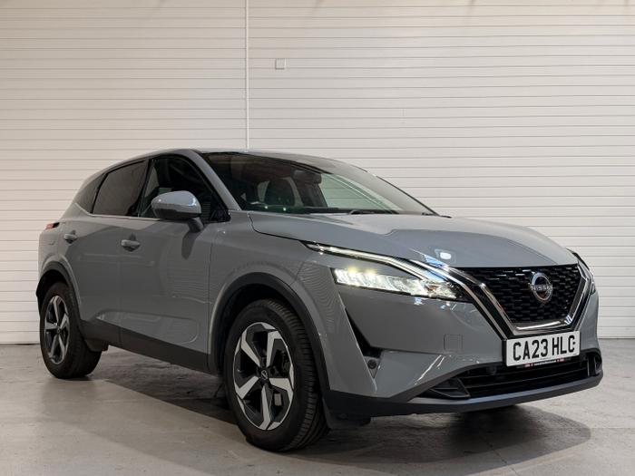 Used 2023 Nissan Qashqai 1.3 DIG-T MHEV N-Connecta SUV 5dr Petrol Hybrid Manual Euro 6 (s/s) (140 ps) Grey at Gravells