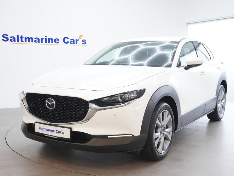 Used 2023 Mazda CX-30 Exclusive-Line  (122 ps) Snowflake White Pearl at #sitename#