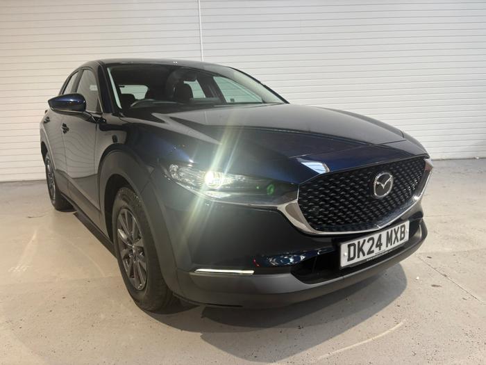 Used 2024 Mazda CX-30 2.0 e-SKYACTIV G MHEV Centre-Line SUV 5dr Petrol Manual Euro 6 (s/s) (122 ps) Blue at Windsors of Wallasey