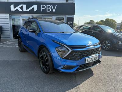 Used 2023 Kia Sportage 1.6 T-GDi ISG 48V GT-LINE S Blue Flame at Kia Motors UK