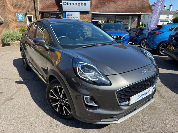 Used 2023 Ford Puma 1.0T EcoBoost MHEV Titanium SUV 5dr Petrol Hybrid Manual Euro 6 (s/s) (125 ps) at Dinnages