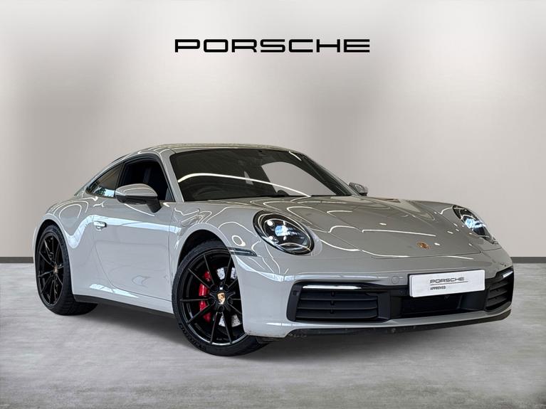 Used 2023 PORSCHE 911 3.0T 992 Carrera 4S Coupe 2dr Petrol PDK 4WD Euro 6 (s/s) (450 ps) Grey at JCT600