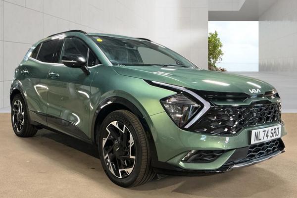 Used 2024 Kia SPORTAGE 1.6T GDi 241 PHEV GT-Line 5dr Auto AWD Green at SERE Motors