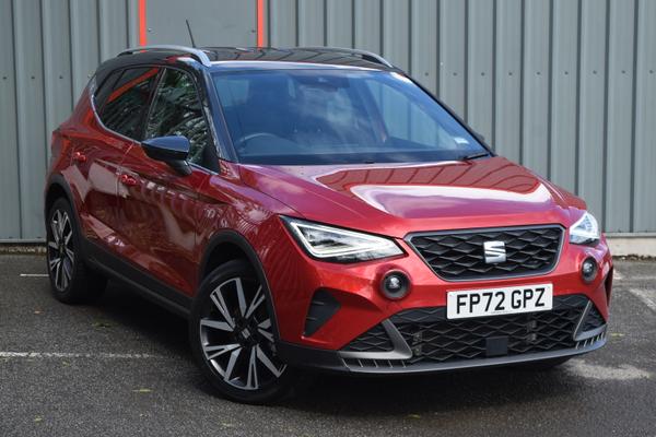Used 2023 SEAT ARONA 1.0 TSI 110 FR Edition 5dr Red at SERE Motors