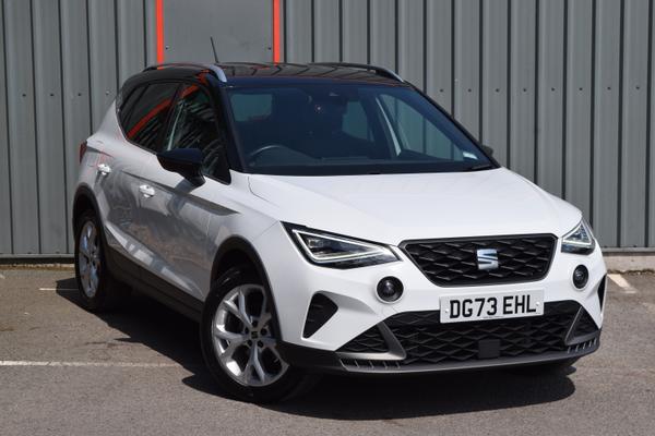 Used 2023 SEAT ARONA 1.0 TSI 110 FR 5dr White at SERE Motors