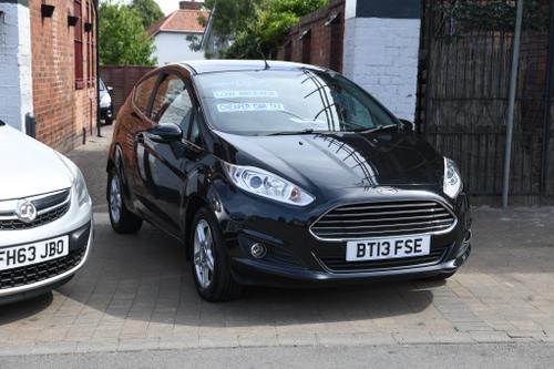 2013 FORD FIESTA 1.2 ZETEC 82 3 DOOR 35 PETROL 55,183 MILES MANUAL ONLY 4,895... photo