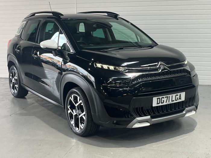 Used 2021 Citroen C3 AIRCROSS PURETECH SHINE PLUS S/S EAT6 BLACK at Windsors of Wallasey