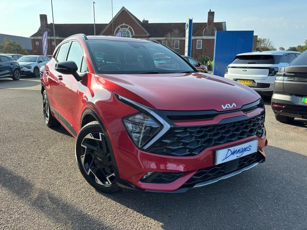 Used 2022 Kia Sportage 1.6 T-GDi GT-Line SUV 5dr Petrol Manual Euro 6 (s/s) (148 bhp) Infra Red at Dinnages