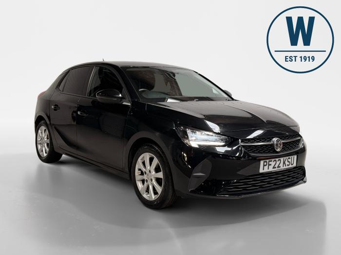 Used 2022 Vauxhall Corsa 1.2 SE Edition Hatchback 5dr Petrol Manual Euro 6 (75 ps) Black at Gravells